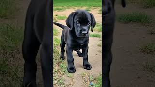 Labrador Pup’s Outdoor Discovery: Tiny Paws, Big Adventures! 🐾🌿😂 #PuppyLove #CuteDogs #ExploringN