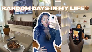 RANDOM DAYS IN MY LIFE | Shoots | Dinner with Jaelbeauty | Unboxing 📦🤎🧸