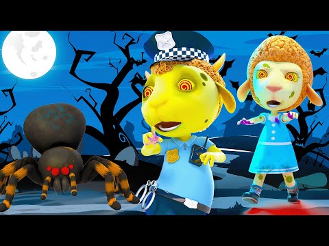Um Zumbi Aterrorizante Persegue um Policial 🕷️🧟⚡ A Aranha Vive ao Lado 🕷️🧟⚡ Crianças Aventuras