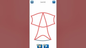 One Line Drawing Puzzle Game Level - 62 Walkthrough |Puzzle Games | #entertainment #puzzle #games