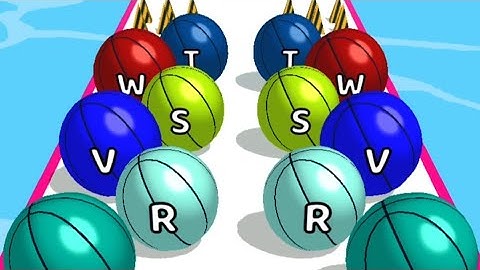 A-Z Run ASMR Gameplay ,Very relaxing and satisfying All Levels Gameplay Walkthrough Android iOS