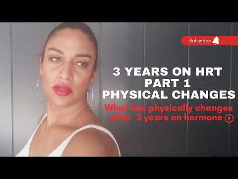 Physical Changes on 3 Years of HRT