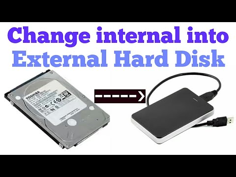 Change internal hard disk into external hard disk case review