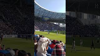 Which team has the most passionate fans in Korea?#soccer #football #축구