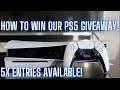 You Asked We Listened: PS5 Giveaway!