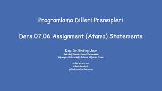 Pdp 07.06 Ignment Atama Statements