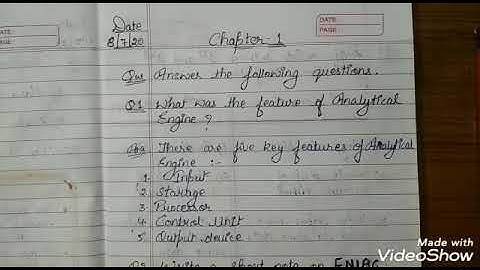 Class 4th|Chapter 1. Evolution of Computer (Part 3)