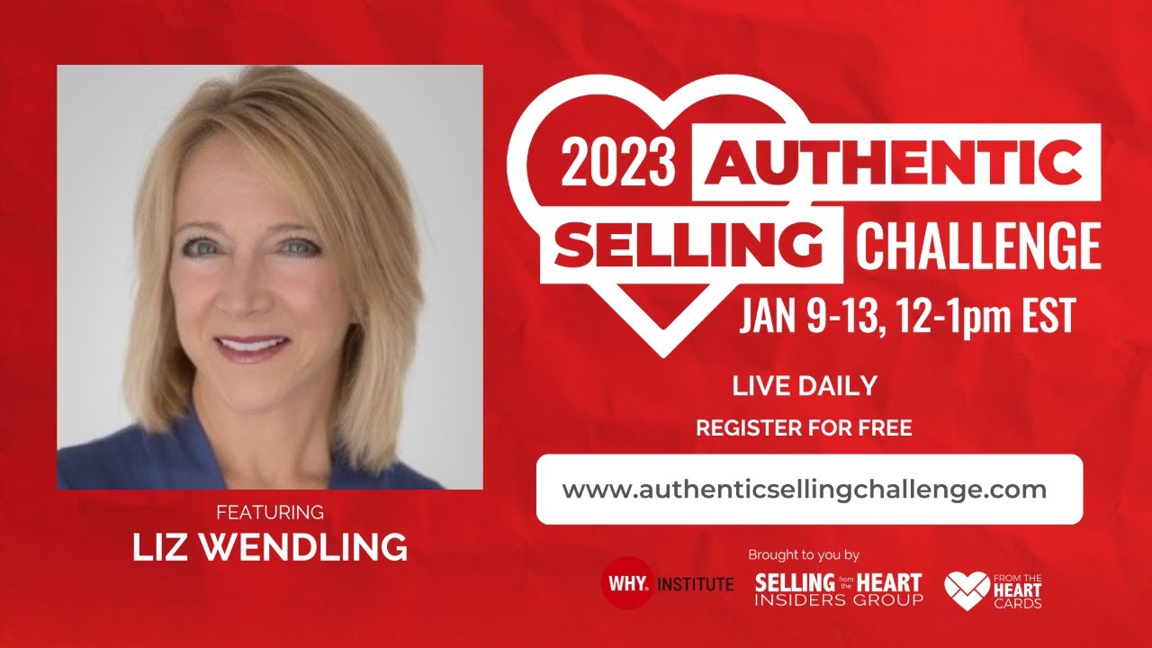 Liz Wendling at the 2023 Authentic Selling Challenge