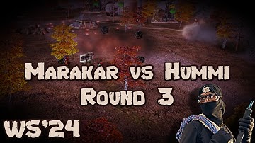C&C Generals Zero Hour 20000$ World Series 2024 Round 3: Marakar vs Hummi
