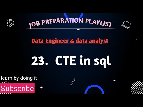 23 CTE in sql server