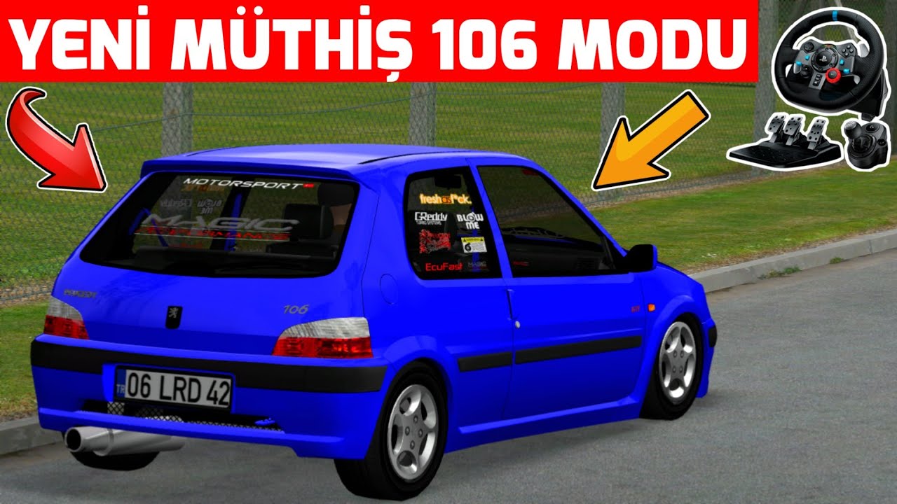 LFS YENİ OTOBAN FARESİ PEUGEOT 106 MOD | KESİCİ SHOW !!