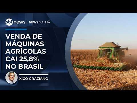Agricultural machinery sales fall; understand the challenges | #NewsManhã