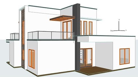 From scratch up to final step/ ArchiCAD 21 house modeling Part-5