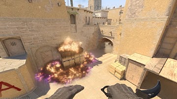 CS2 │ Mirage │ Smoke and Molotov Combo to Take Control of Tetris and Sandwich