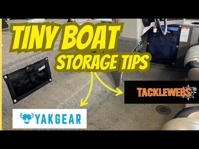 Tiny Bass Boat Storage Tips 