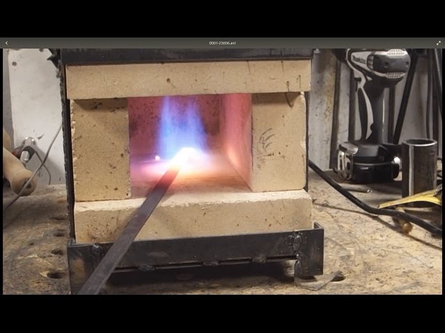 GPW 99 - DIY Gas Forge with Hard Fire Brick 