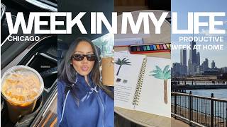 weekly vlog | productive week in chicago + influencer panel + road trip + church retreat + more