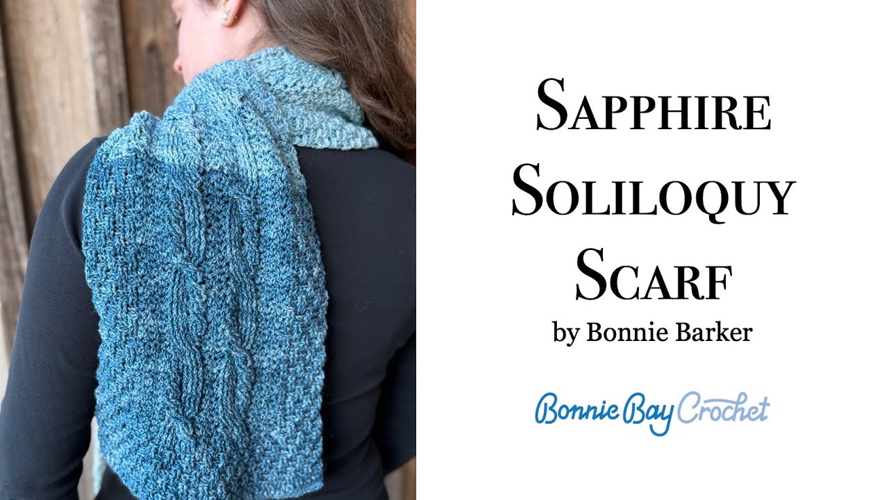Sapphire Soliloguy Scarf