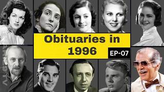 Famous Deaths in 1996 | Celebrities Who Died in 1996 Part 07 OBITUARIES TV #memories #deathstory