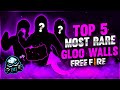 FREEFIRE TOP 5 MOST RARE GLOO WALL's 😱🔥-SAMSUNG A3,A5,A6,A7,J2,J5,J7,S5,S6,S7,S9,A10,A20,A30,A50,FF.