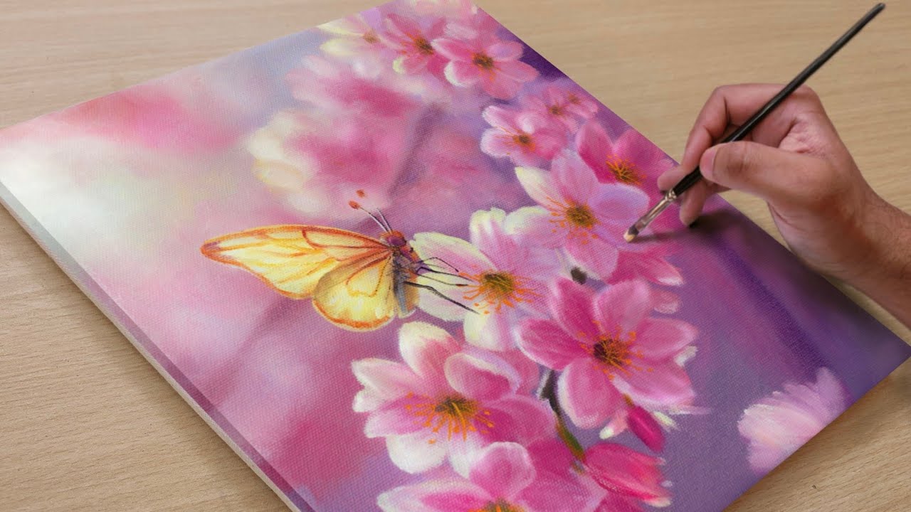 Painting a Lovely Morning / Acrylic painting / Art paintings