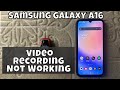 How To Fix Samsung Galaxy A16 Video Recording Not Working Default