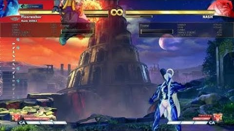 SFV CE - Seth (VS1/VT1) air to air combo against Nash