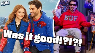 Who was the Holiday Touchdown: A Bills Love Story Hallmark movie?