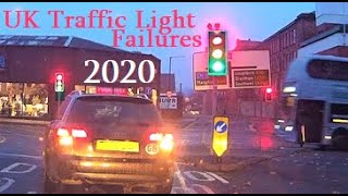 UK Traffic Light Failures 2020 compilation