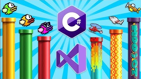 Learn C# With Flappy Bird Game V2 Tutorial Preview