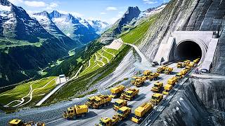 Cómo Suiza Construyó Un Túnel De 57 Km Bajo Los Alpes Que Costó 28 Vidas Y 17 Años
