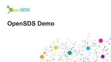 OpenSDS - The Open Autonomous Data Platform demo.