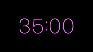 35 Minute Timer - Pink
