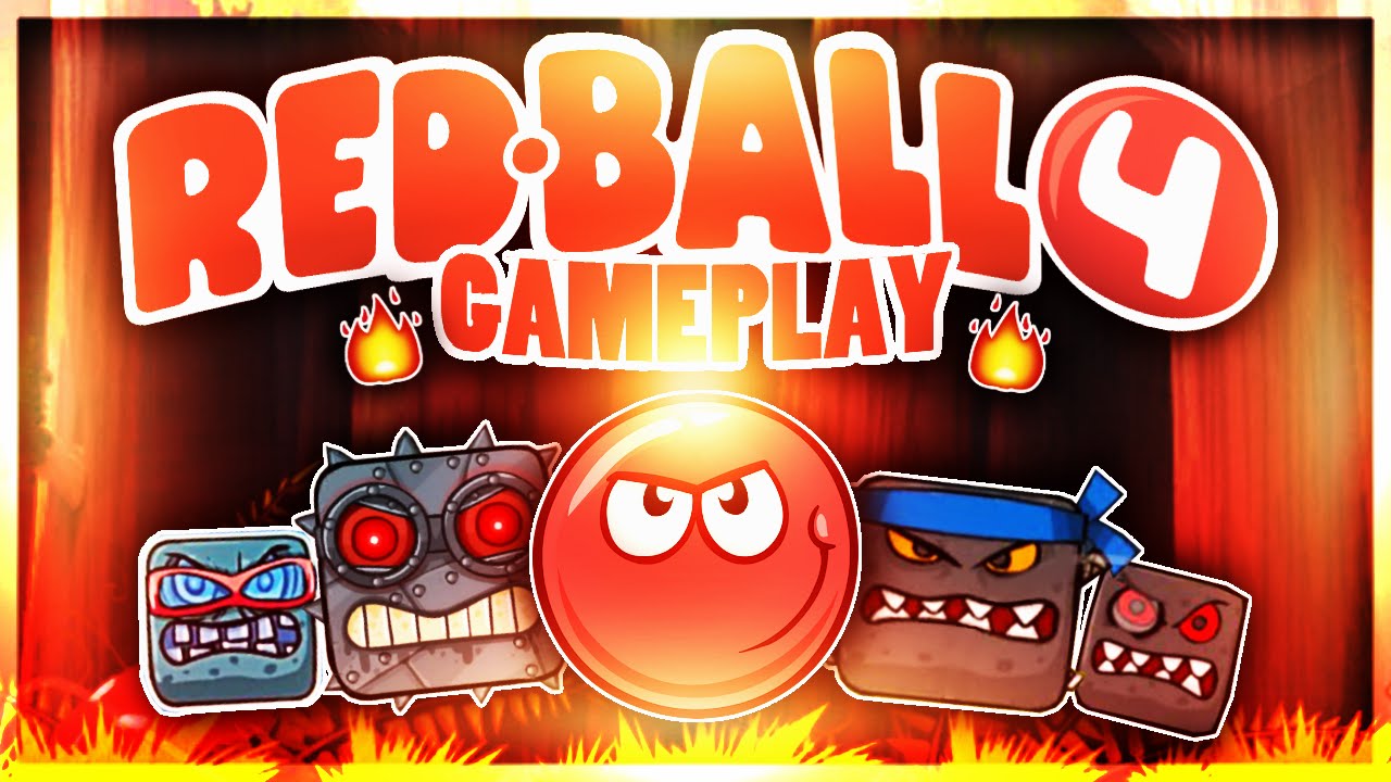 Red ball 4 boss battle gameplay 3 YouTube