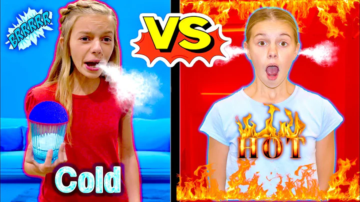 FroZen Hot vs Cold Sisters With Lizzy & Savannah!