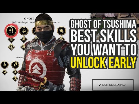 Ghost of Tsushima Best Skills You Want To Unlock As Soon As Possible (Ghost Of Tsushima Skills)