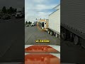 Aggressiver Trucker bekam, was er verdiente #shorts #viral #autos #autoliebhaber