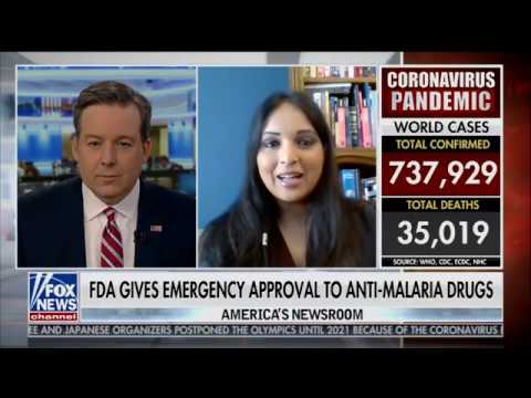 FDA Gives Emergency Approval For Antimalarial Drugs for COVID-19 (3-30-20)