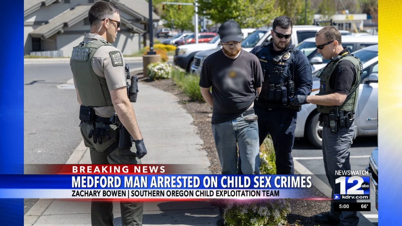Medford man arrested for child sex crimes - YouTube