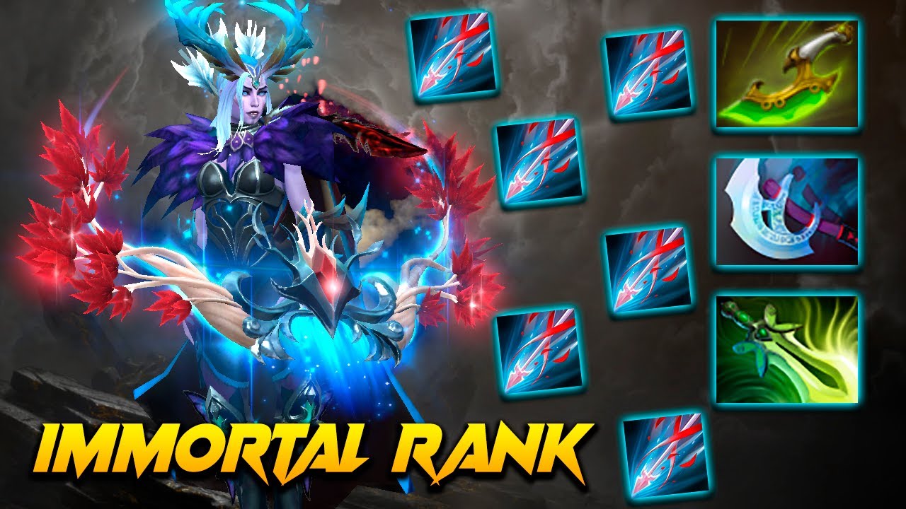 Drow Ranger Immortal Rank - Dota 2 Pro Gameplay [Watch & Learn] - YouTube