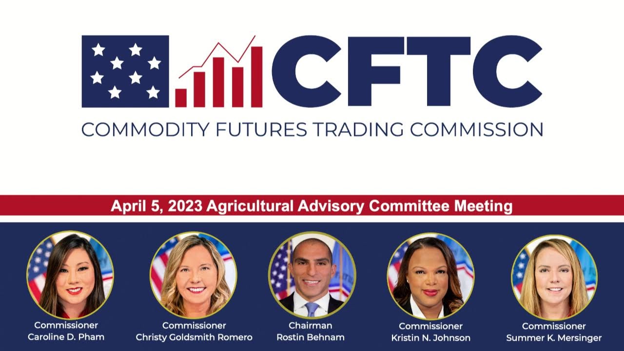 Chairman Behnam Announces Agricultural Advisory Committee Meeting | James  F. Heneghan