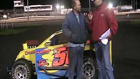 Joel Huggins Dwarf car feature winner 04/24/10