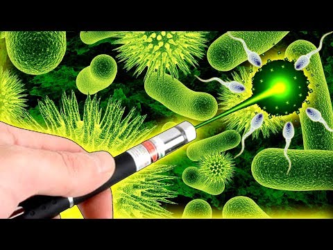 🌑 ЛАЗЕРНЫЙ МИКРОСКОП СВОИМИ РУКАМИ ЗА 5 МИНУТ Нереально крутой эксперимент! Игорь Белецкий