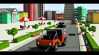 MidTown Crazy Car Driving Game screenshot 1