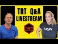 Trt qa livestream with dr angela servis and felix hay 04302024