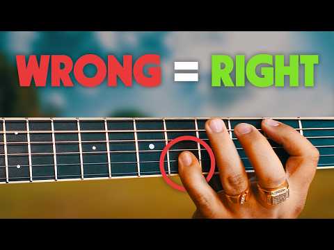 How Good Guitarists Make Wrong Notes Sound Right