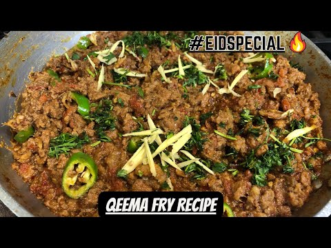 Beef Keema Recipe | Quick Fry Qeema Eid Special Recipe by Ayesha's Kitchen