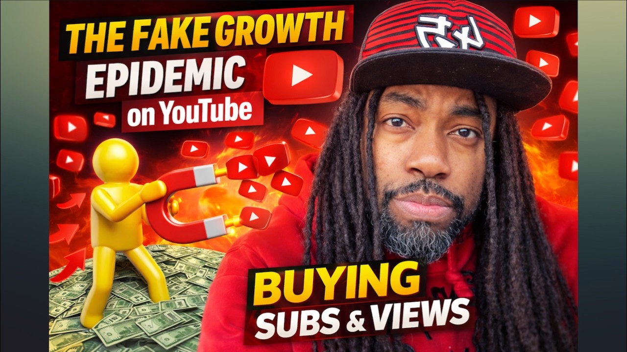 The Fake Growth Epidemic on YouTube (Buying Subs & Views)