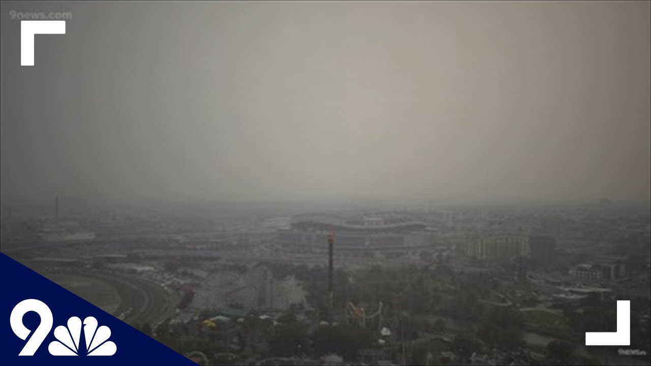 Smoke plume reaches Denver