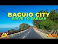 Drive from Baguio City to Sablan 2022 | 4K Morning Drive to Sablan Benguet